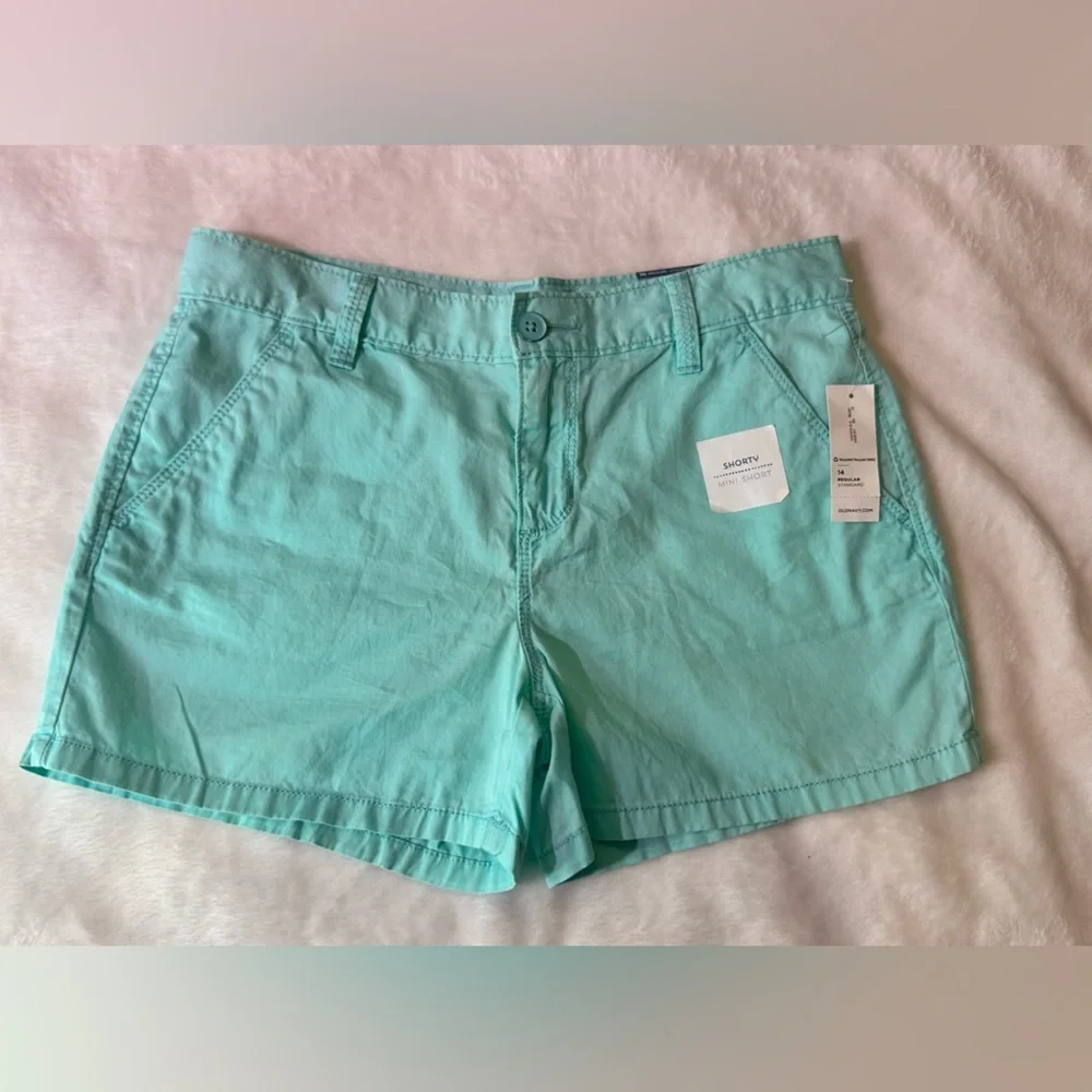 Old Navy Mint Green Kids Shorts